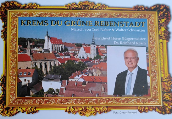 Stadtkapelle Krems beim Bürgermeister von Krems