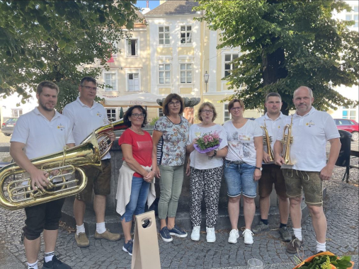 Veltliner Blech verabschiedet Susi Ettenauer