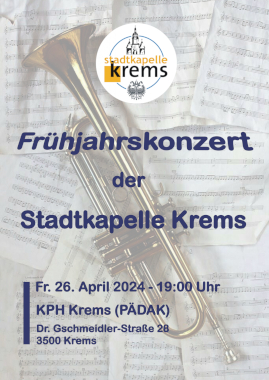 Frühjahrskonzert der Stadtkapelle Krems 2024