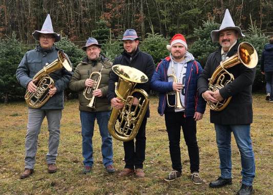 Weihnachtsfeier mit Veltliner Blech
