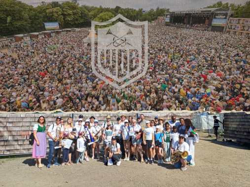 Kremser Stadtkapelle beim Woodstock der Blasmusik