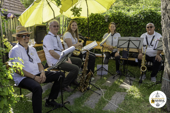 Kremser Sax Connection beim Winzer am Rebentor