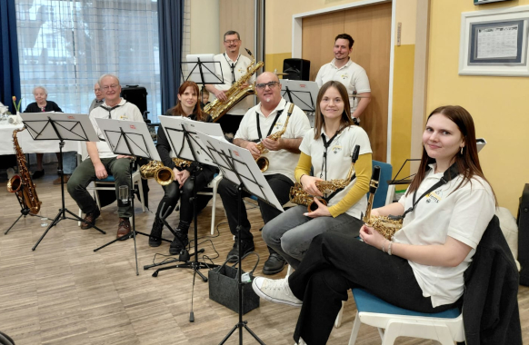 Sax Connection beim Senecura Hilswerk Krems